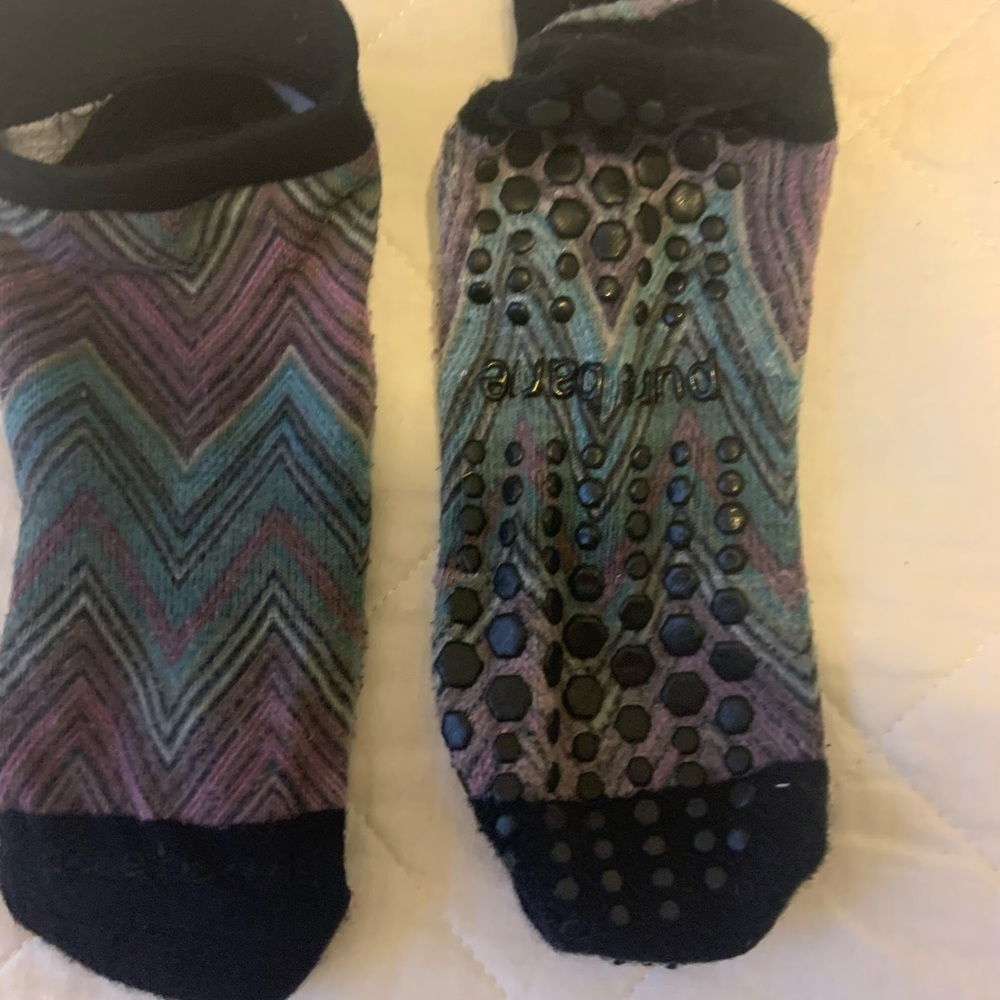 Chevron Pure Barre Socks